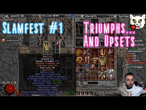 These slams are RIDICULOUS! Windforce, HoZ, Stormshield, Arreats, Atmas | Project Diablo 2 Season 4