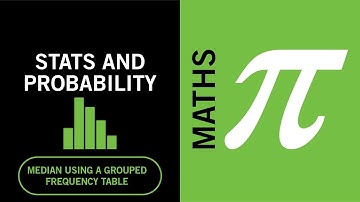 Maths solutions. Statistics & probability - median using a grouped frequency table