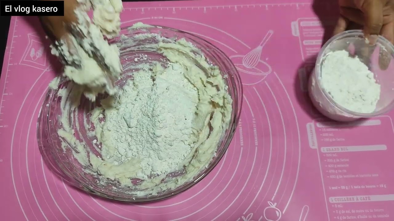 Como hacer pasta o costra para concha de vainilla 