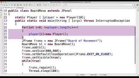 JFrame with arrays of objects part 3