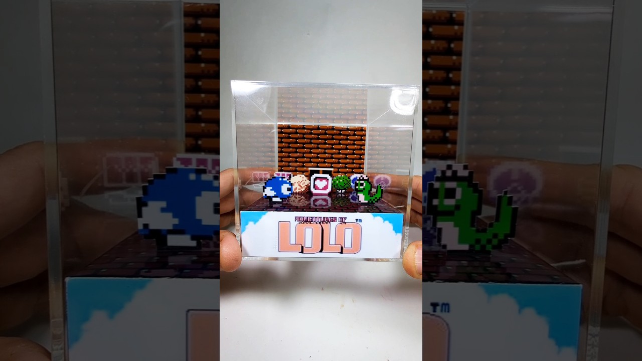 Adventures of Lolo Diorama