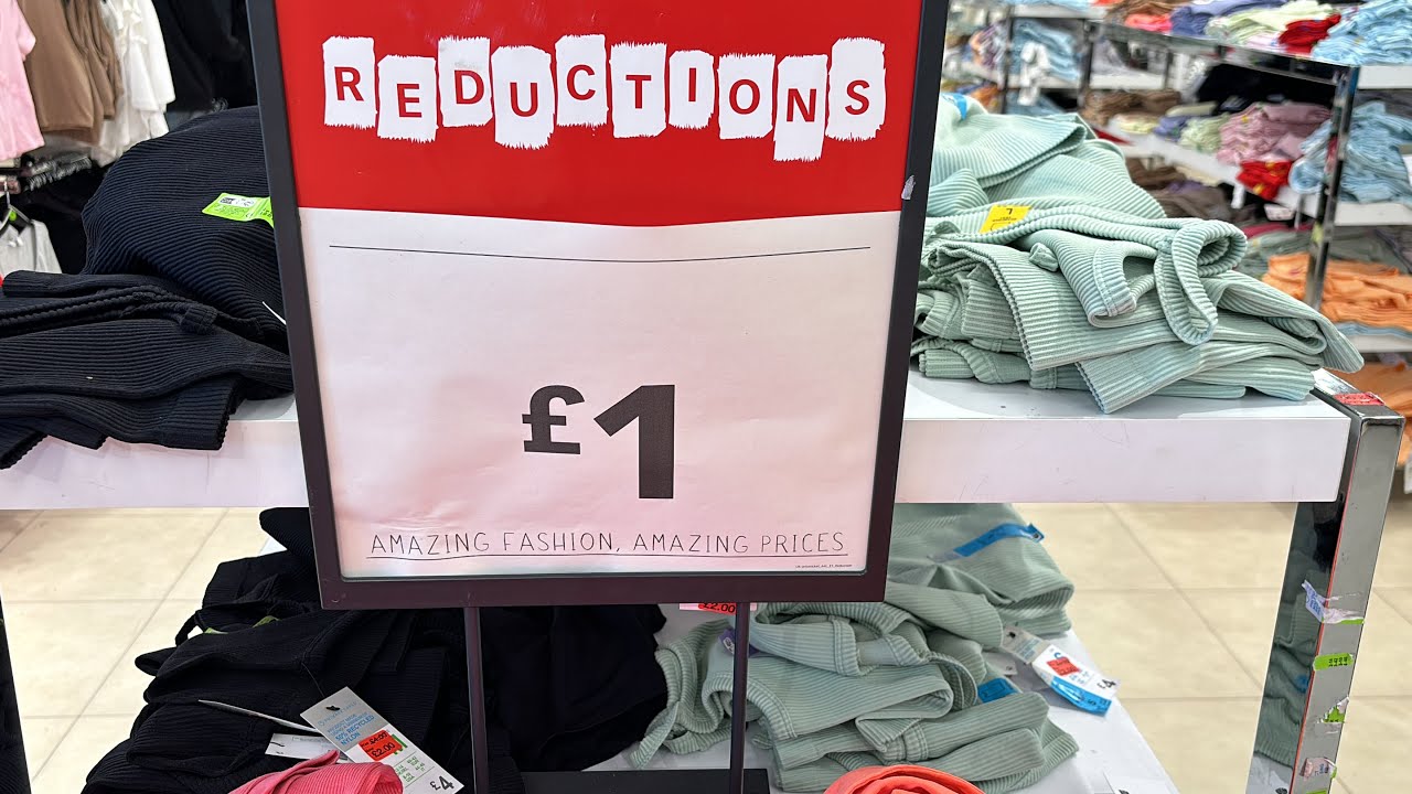 PRIMARK WOMEN SALE £1 AMAZING FASHION, AMAZING PRICES - July 2024