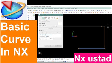 Basic curve in Nx part 1 | Nxustad