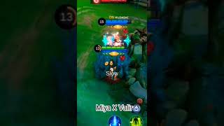 mobile legends, miya, valir top 1 build mobile legends #miya #valir #mlbb