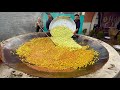 GREEN VEGETABLES Cooking In Big Kadai