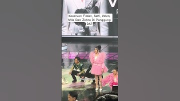 Keseruan Fildan, Selfi, Valen, Mila Dan Zahra Di Panggung DA7
