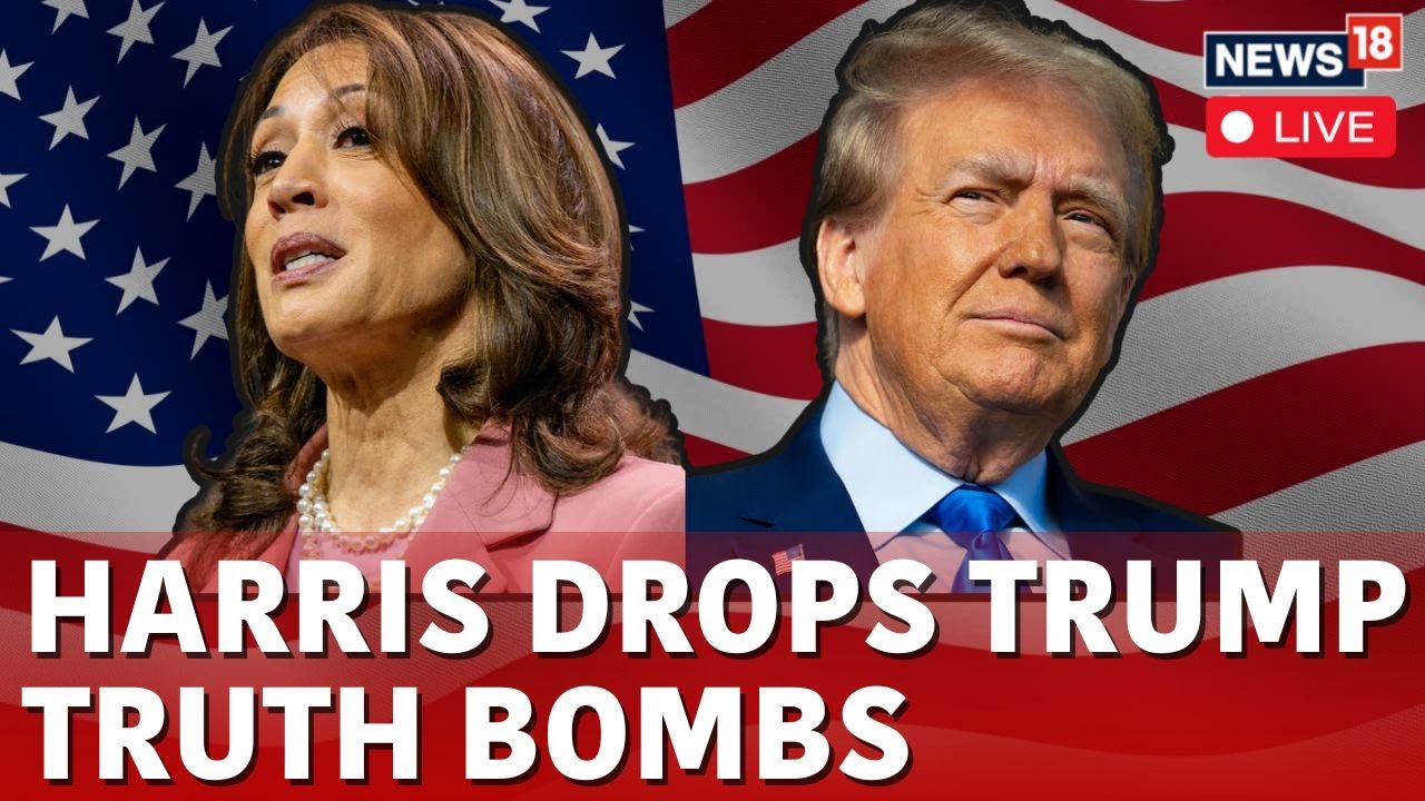 Kamala Harris Vs Donald Trump Live | Harris Dares Trump For A DEBATE ...