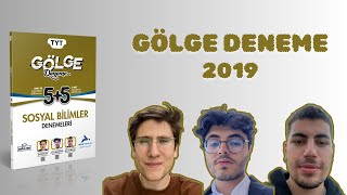 TYT Sosyal Gölge Deneme | 2019 Çözümleri | #yks2024 #tytsosyal