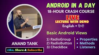 Android Lecture 10 : RadioGroup, RadioButton & CheckBox | Properties, Methods & Listeners