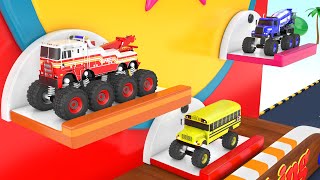 Epic Hot Wheel Truck Wheel Parking - Street Vehicles Parking Games screenshot 5