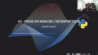 #3 - Prise en main de l'interpréteur et du langage Python