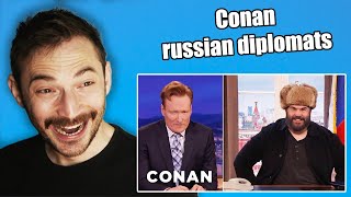 Ukrainian reacts to Conan &quot;russian Diplomats&quot;