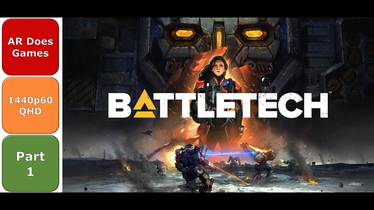 BattleTech PC Game Walkthrough Part 1 (1440p60) - YouTube