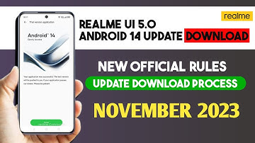 Realme UI 5.0 Android 14 Update Release Realme 11 Pro & Realme 11 Pro + Full Update Download Process
