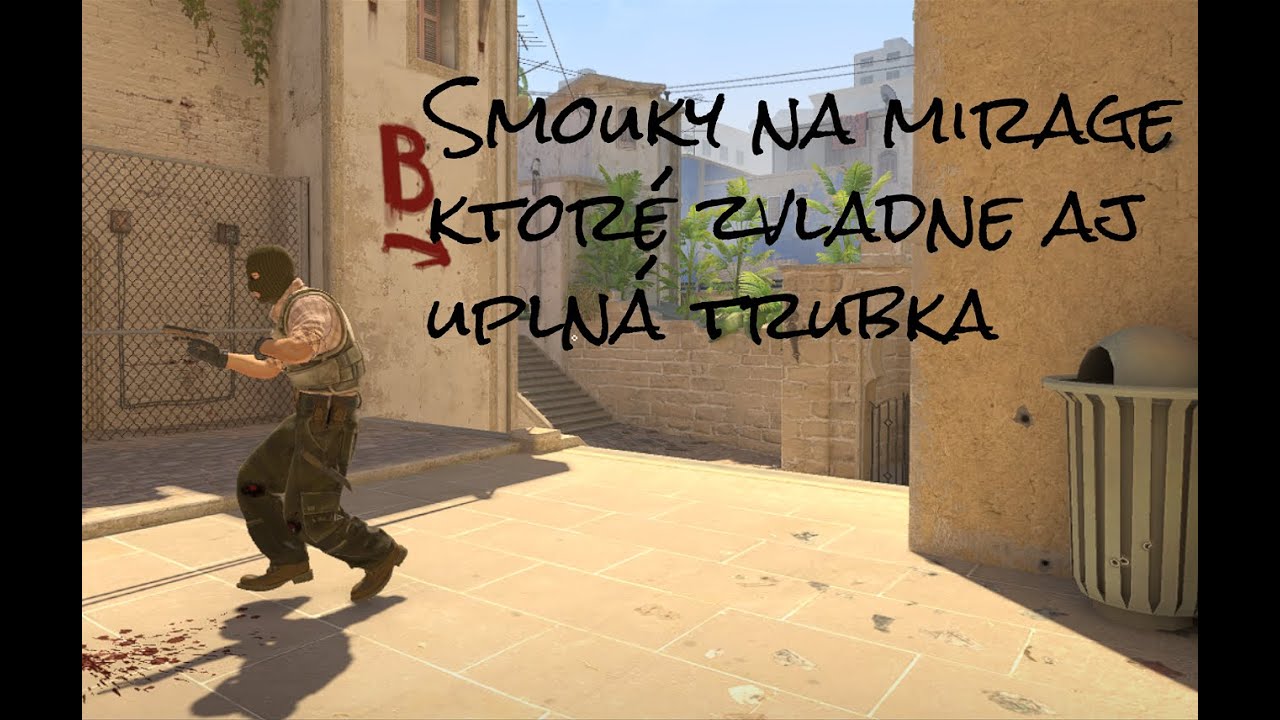 Vsetky smoky na mape MIRAGE do 8 minut