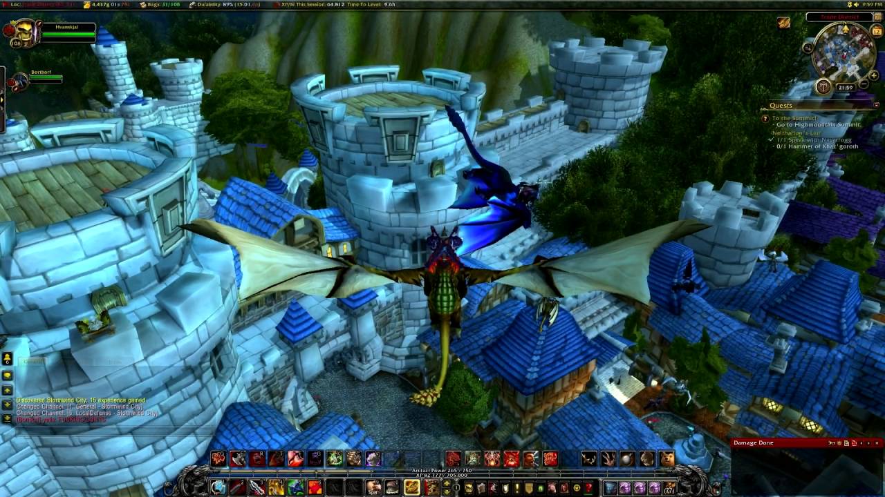 WoW Legion Two champions of the Horde's heroic battle against