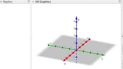 Geogebra - segment lines in 3D  - how to