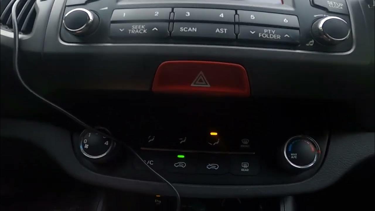 How to Enable or Disable Park Assistant Sensor in Kia Sportage III