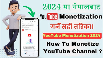 How To Monetize YouTube Channel in Nepal 2024 || Youtube Monetization Apply Kasari Garne ||