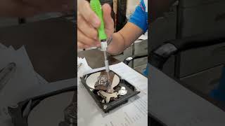 Removing magnet from an old HDD Removing magnet from an old HDD