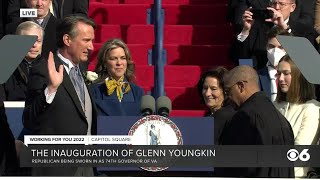 Glenn Youngkin sworn in as Virginia governor