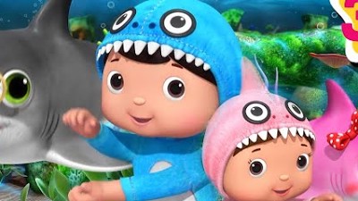 Baby Shark Song | Nursery Rhymes and Cartoons for Kids | Little Baby Bum #babyshark