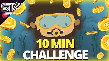 10 MINUTES CHALLENGE - Sneaky Sasquatch Recyclable Trash