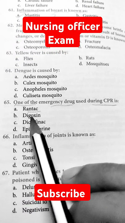 CHO Exam Preparation 2024-2025 | Nursing officer Exam | NHM Related Question#cho #nursingexam