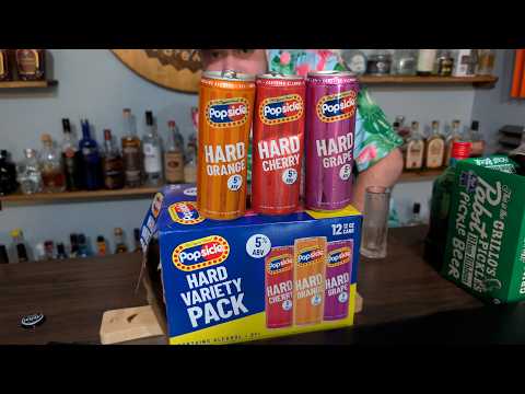 Popsicle Hard Variety Pack Review!