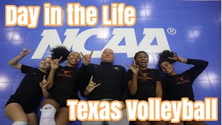 DAY IN THE LIFE | D1 STUDENT ATHLETE | TEXAS VOLLEYBALL