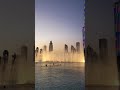 Burj khalifa fountain show 2018