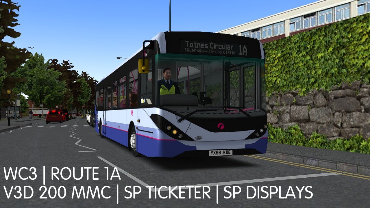 OMSI 2 | WC3 | V3D Enviro 200 MMC | SP Displays + Ticketer