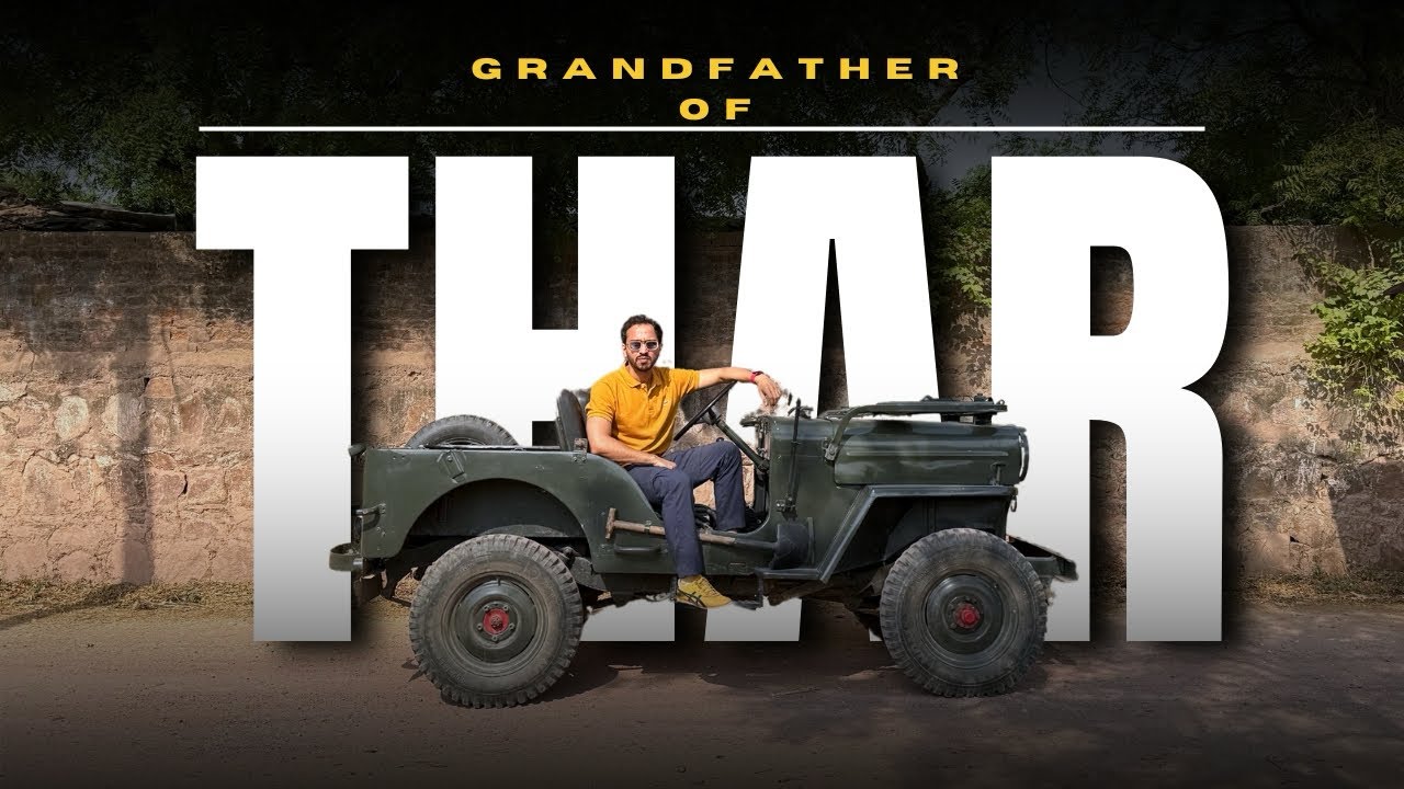 Mahindra CJ3B: 🇮🇳Army Loved This Little 4X4 | Walkaround & Driving Experience