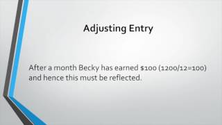 Accounting Made Simple: (Accounting A Screencast Assignment): Adjusting Journal Entries