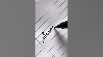 Simran❤️ #cursive #cursivehandwriting #shorts