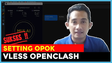OPOK DI OPENCLASH MENGGUNAKAN PROTOKOL VLESS