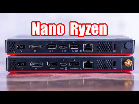 Lenovo ThinkCentre m75n Nano Mini PC Review with AMD Ryzen