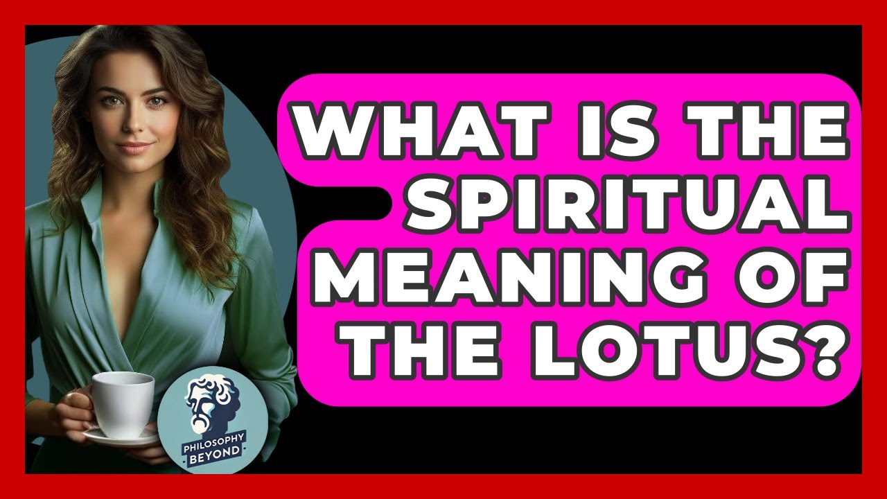 What Is The Spiritual Meaning Of The Lotus? - Philosophy Beyond