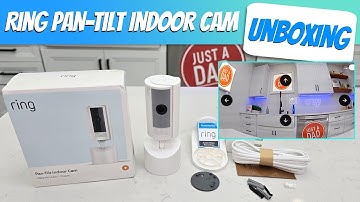 Ring Pan-Tilt Indoor Camera UNBOXING & SET UP
