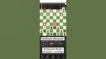 My Opponent Blunder His Queen 👑 & Resign