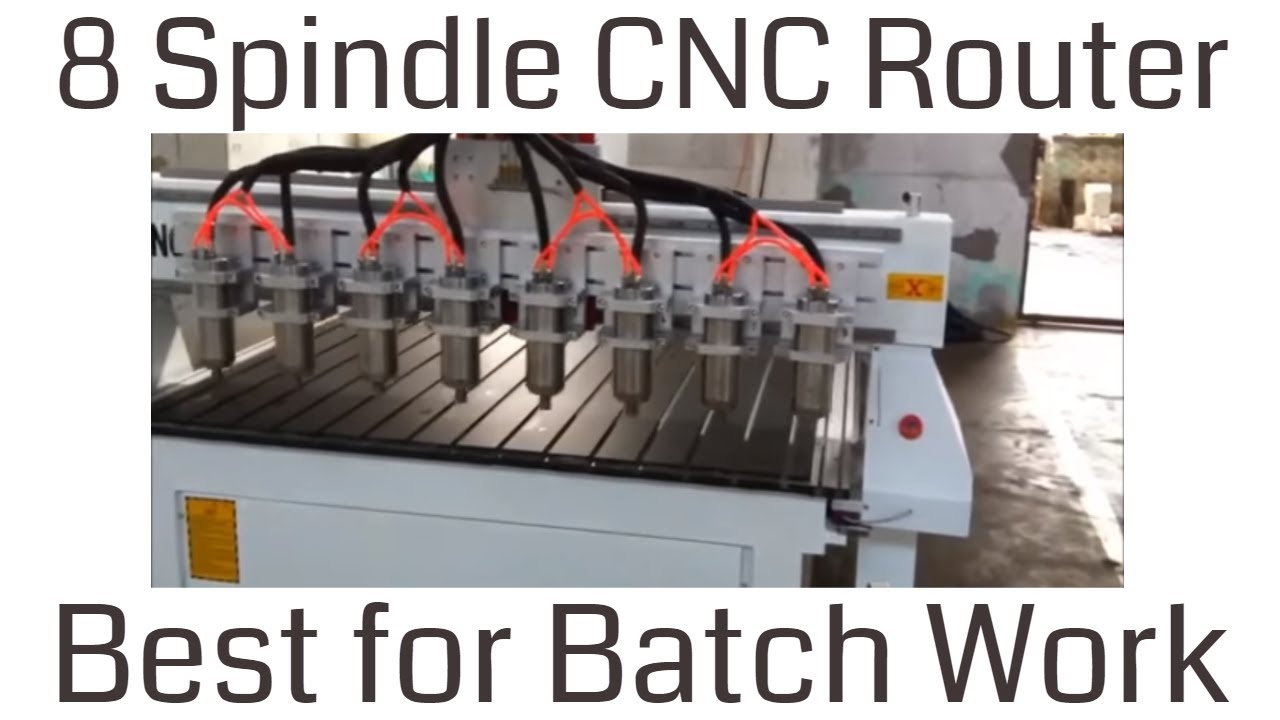 China 8 Spindle CNC Router-Multihead CNC Router
