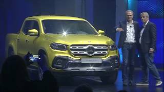 2018 Mercedes X-Class world premiere Content