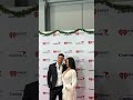 Leah Kateb & Miguel Harichi Stun On The #iHeartJingleBall Red Carpet 🥰
