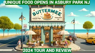New Unique Breakfast spot in Asbury Park NJ Beach Boardwalk - Buttermee Pancakes Tour and Review