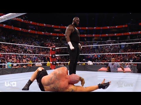 5 Dangerous Matches of Omos in WWE ! Omos Vs Brock Lesnar ! WWE Raw