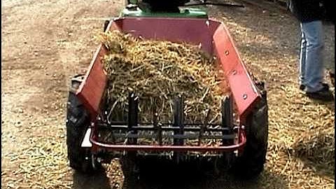 Operating the Millcreek spreader