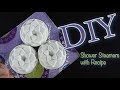 DIY Shower Steamers with Recipe | How To Make Shower Fizzies | untidyartist