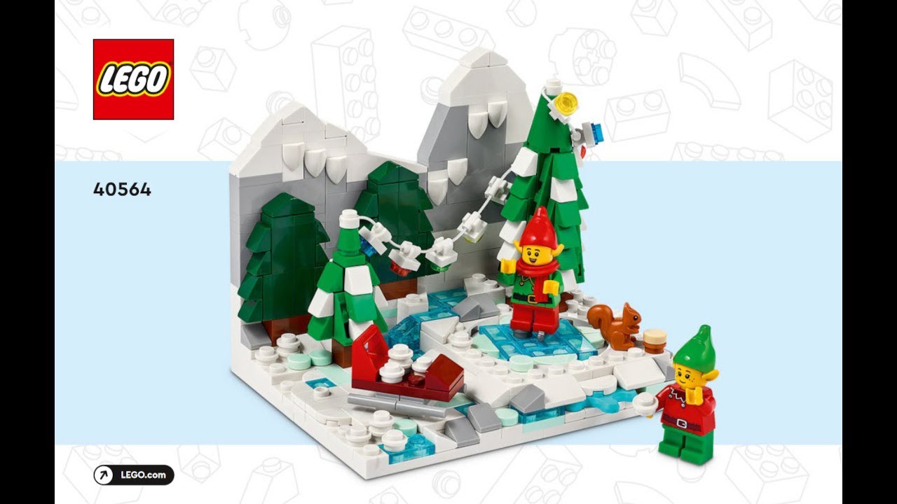 LEGO Instructions | Seasonal | 40564 | Winter Elves Scene | Christmas | Promotional
