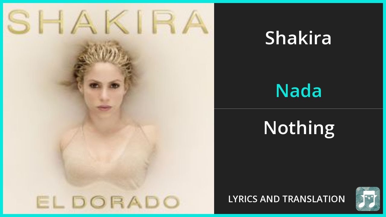 Shakira   Nada Lyrics English Translation   Dual Lyrics English and Spanish   Subtitles Lyrics