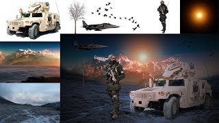 how to create army manipulation in adobe Photoshop cs 6(i give you)_2019 screenshot 3
